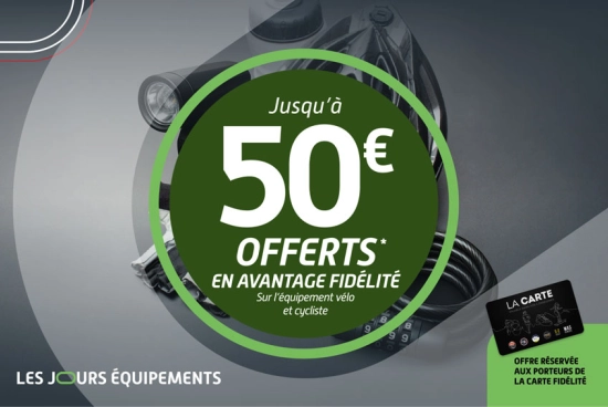 Jours équipement vélo et cycliste