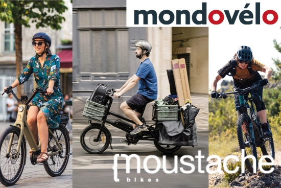Les vélos MOUSTACHE sont disponibles chez Mondovélo Avignon Le Pontet