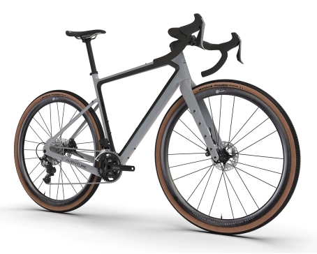 Vélo Gravel Unisexe L'AVENTURE GRX820 DI2 Gris Bleuté