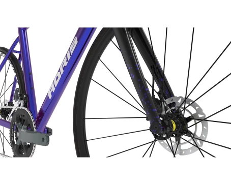 Vélo de route Unisexe L'ASPHALTE TIAGRA Caméléon Bleu