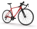 Vélo de route L'ASPHALTE SORA PATINS Rouge Sang - Image 2/4