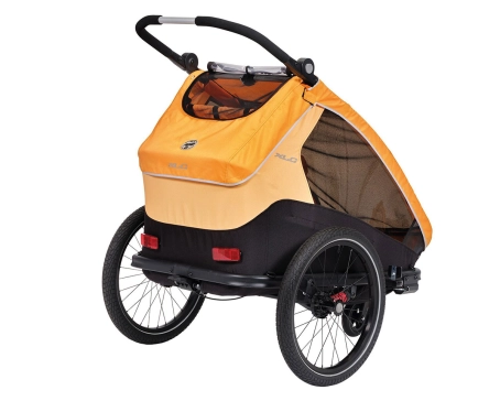 Remorque pour enfant DUO S BS-C10 Orange/Anthracite