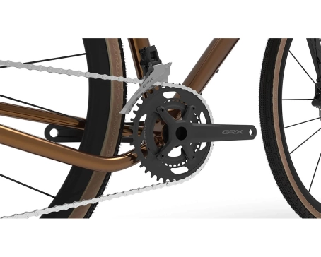 Vélo Gravel Unisexe LE VADROUILLE GRX400 Marron