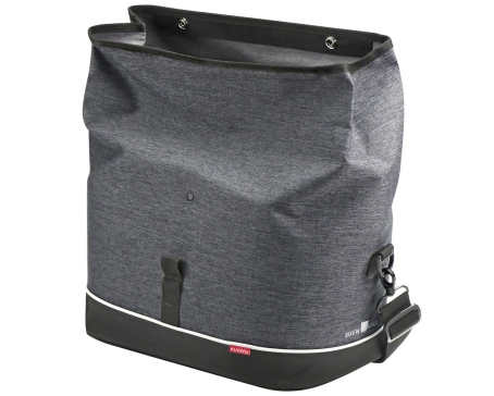 Sacoche de porte-bagage arrière RACKPACK CITY RACKTIME Gris/Noir