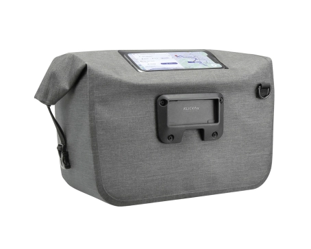 Sacoche de guidon LIGHTPACK MAX WATERPROOF Gris