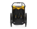 Remorque pour enfant 2 places CHARIOT SPORT Jaune - Image 4/6