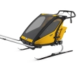 Remorque pour enfant 2 places CHARIOT SPORT Jaune - Image 6/6