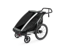 Remorque pour enfant 1 place CHARIOT LITE Aluminium/Vert Agave - Image 3/6