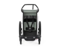 Remorque pour enfant 1 place CHARIOT LITE Aluminium/Vert Agave - Image 4/6