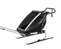 Remorque pour enfant 1 place CHARIOT LITE Aluminium/Vert Agave - Image 6/6