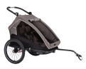 Remorque pour enfant DUO S BS-C10 Gris/Beige/Anthracite - Image 6/8