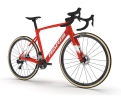 Vélo de cyclo-cross Unisexe LE SOUS-BOIS ULTEGRA DI2 Rouge Fluo - Image 2/4