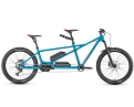 Tandem VTT électrique semi rigide Unisexe SAMEDI 27 X2 VTT Bleu Électrique - Image 1/1