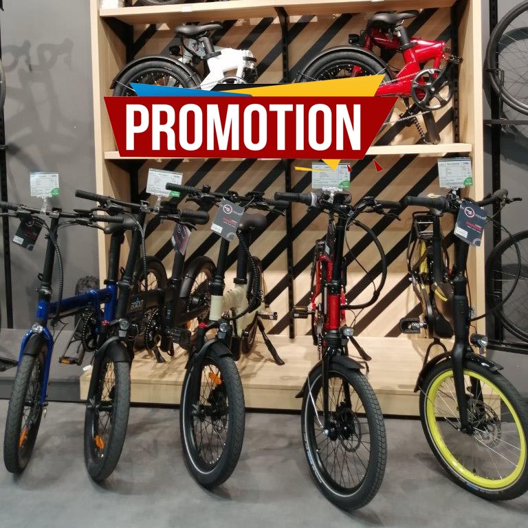 Promotions vélos pliants et compacts Mondovélo