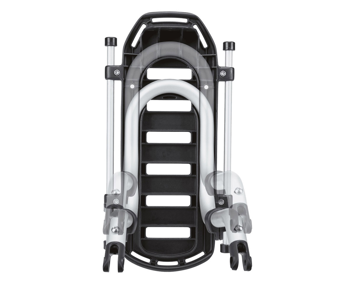 Porte-bagage arrière TOUR RACK Noir