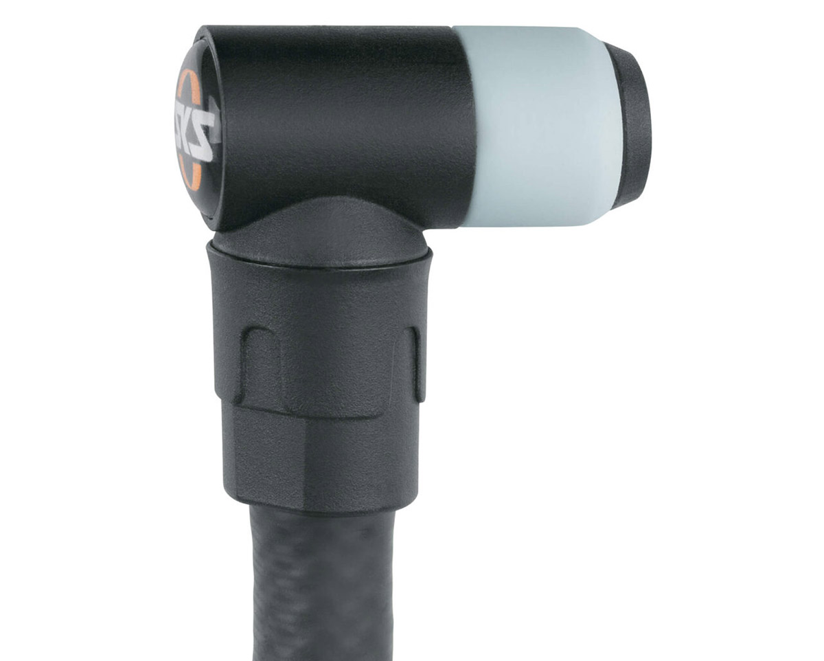 Pompe à pied AIR-X-PLORER CLIK VALVE 10.0 Bleu Ciel/Noir