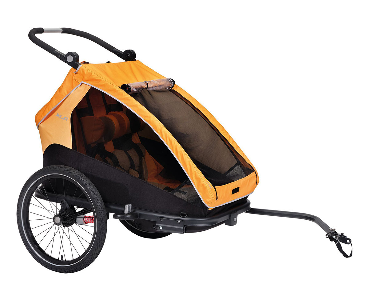 Remorque pour enfant DUO S BS-C10 Orange/Anthracite