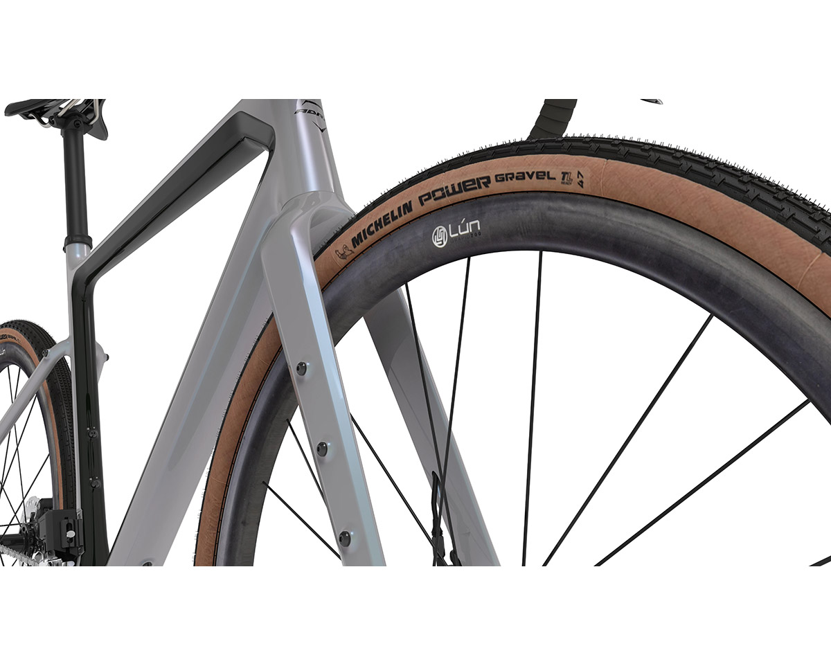 Vélo Gravel Unisexe L'AVENTURE GRX820 DI2 Gris Bleuté
