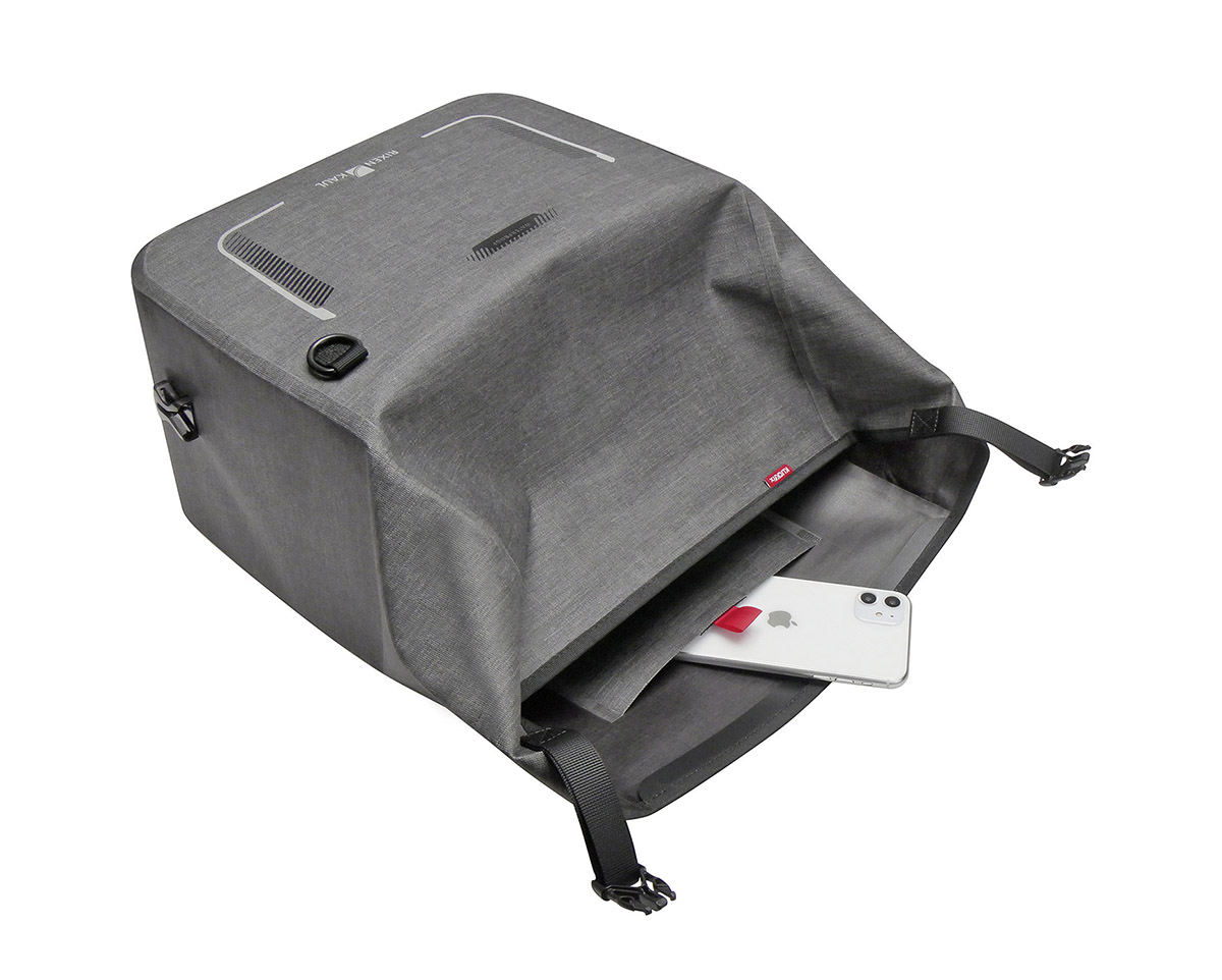 Sacoche de guidon LIGHTPACK MAX WATERPROOF Gris