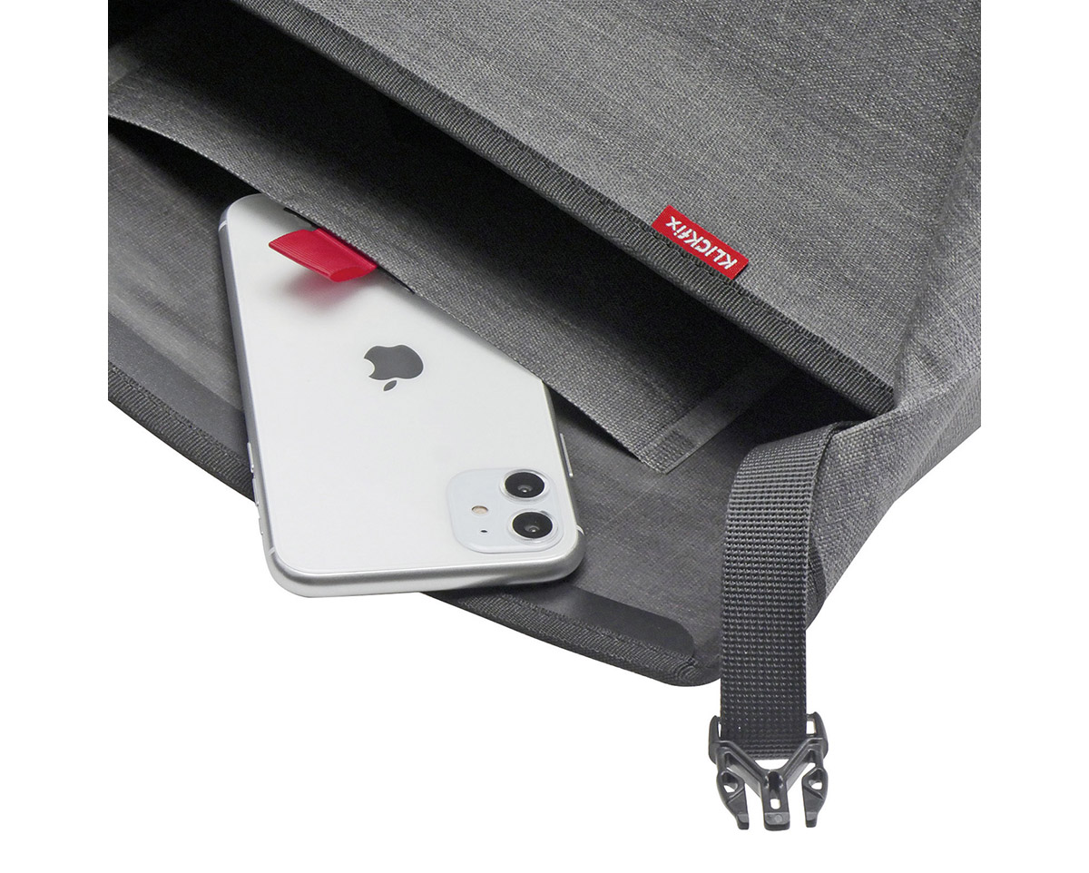 Sacoche de guidon LIGHTPACK MAX WATERPROOF Gris