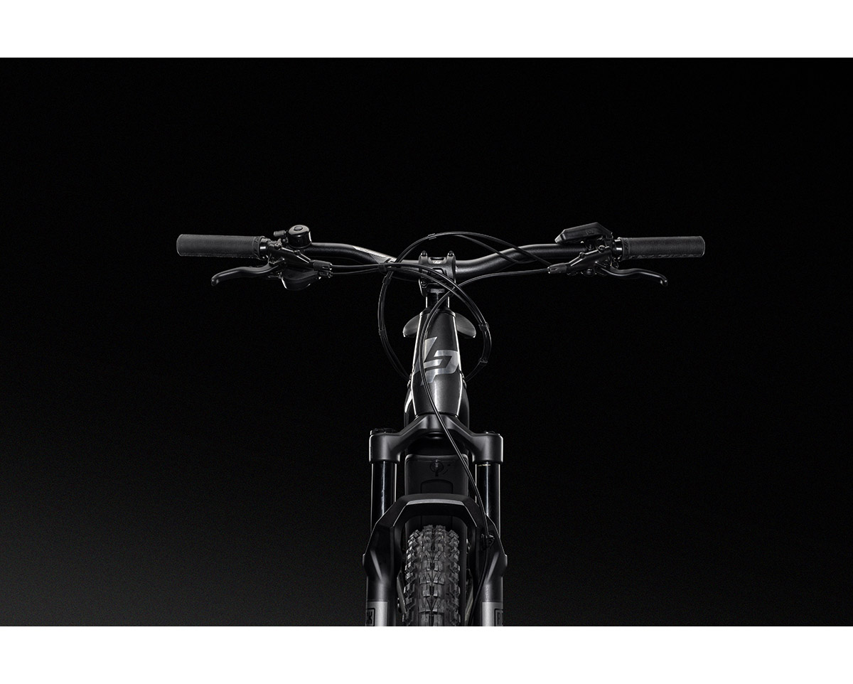 VTT électrique semi rigide Unisexe OVERVOLT HT 8.8 HIGH Gris Anthracite