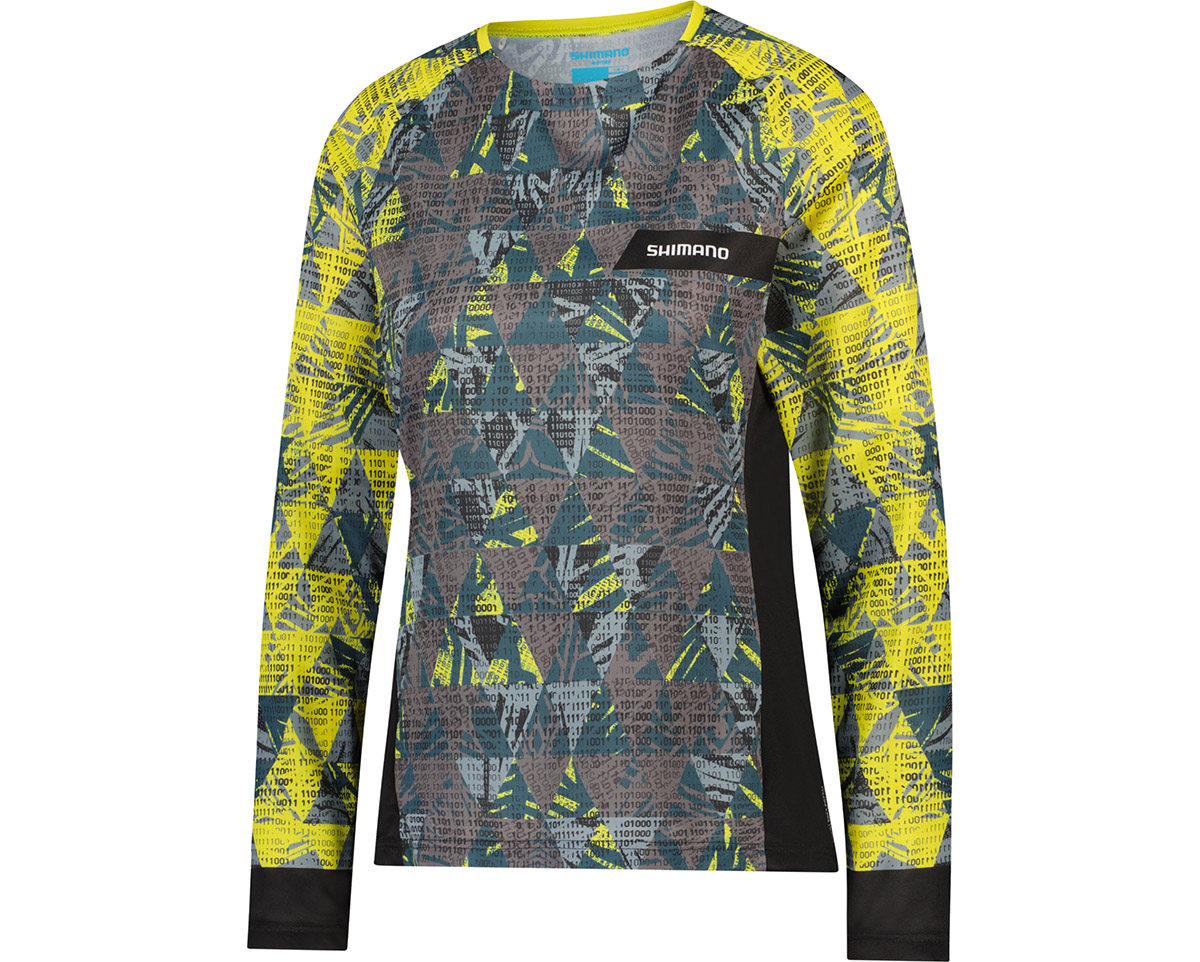 Maillot manches longues Femme SAIKO Vert Transparent